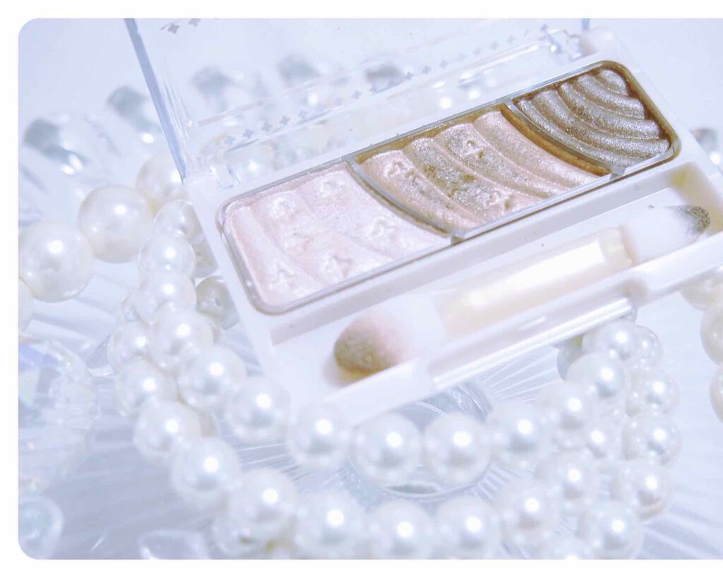 トーンアップアイシャドウ/CEZANNE/アイシャドウパレットを使ったクチコミ(1枚目)