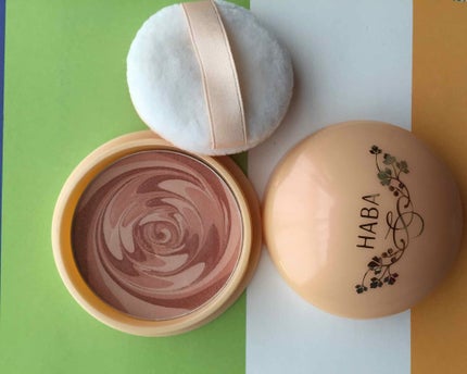 ポンポンマーブルチーク/HABA/パウダーチークを使ったクチコミ(1枚目)