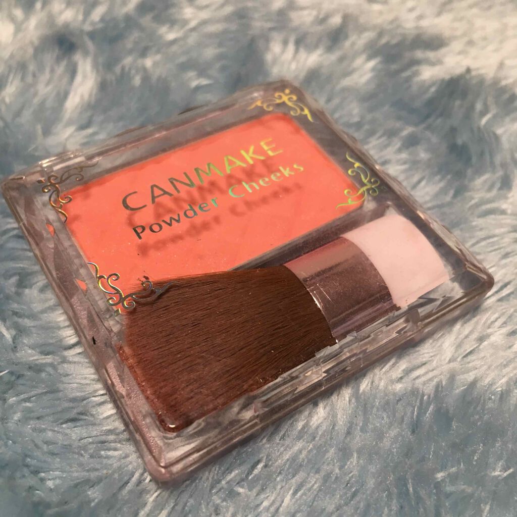 【旧品】パウダーチークス/キャンメイク/パウダーチークを使ったクチコミ(1枚目)