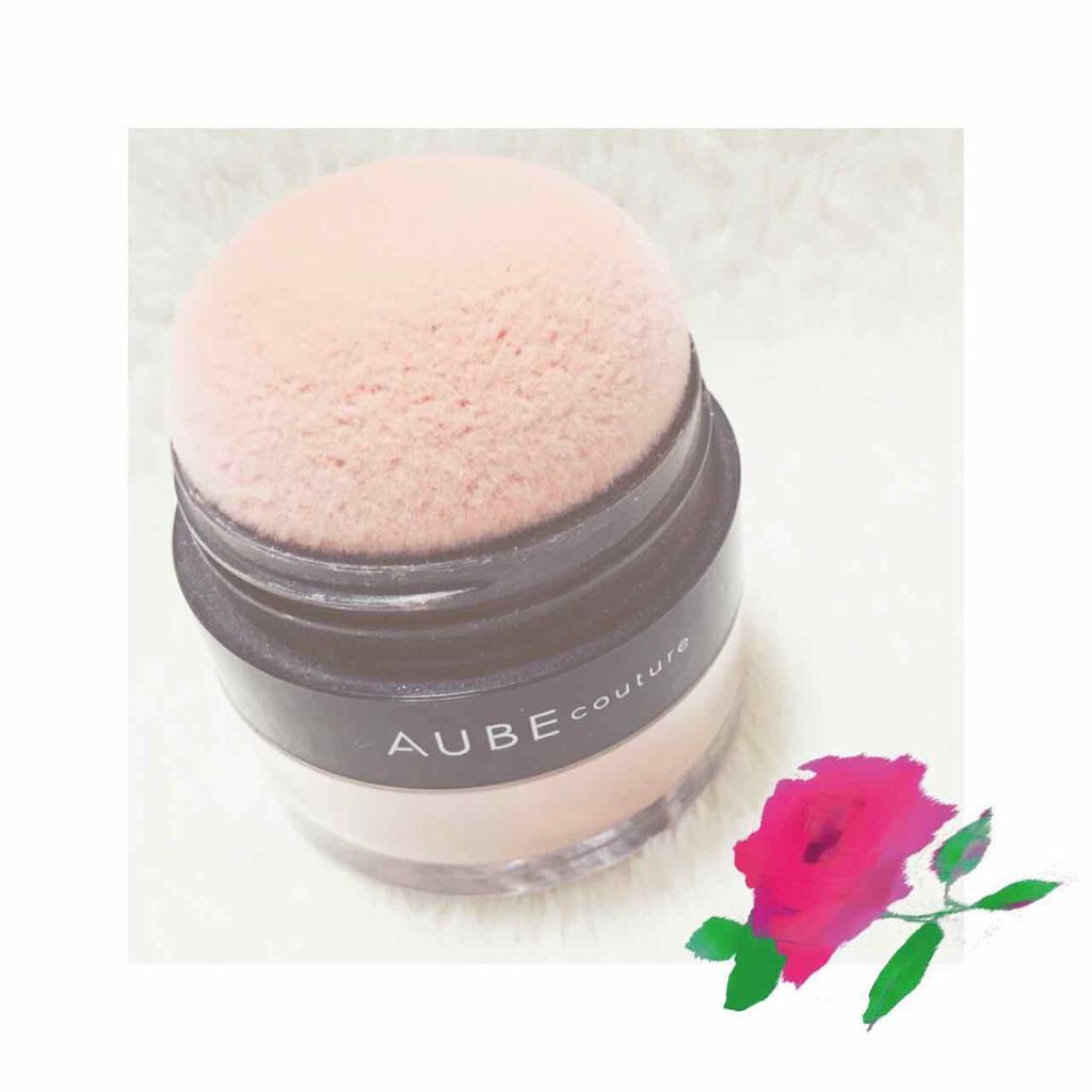 ぽんぽんチーク/AUBE/パウダーチークを使ったクチコミ(1枚目)
