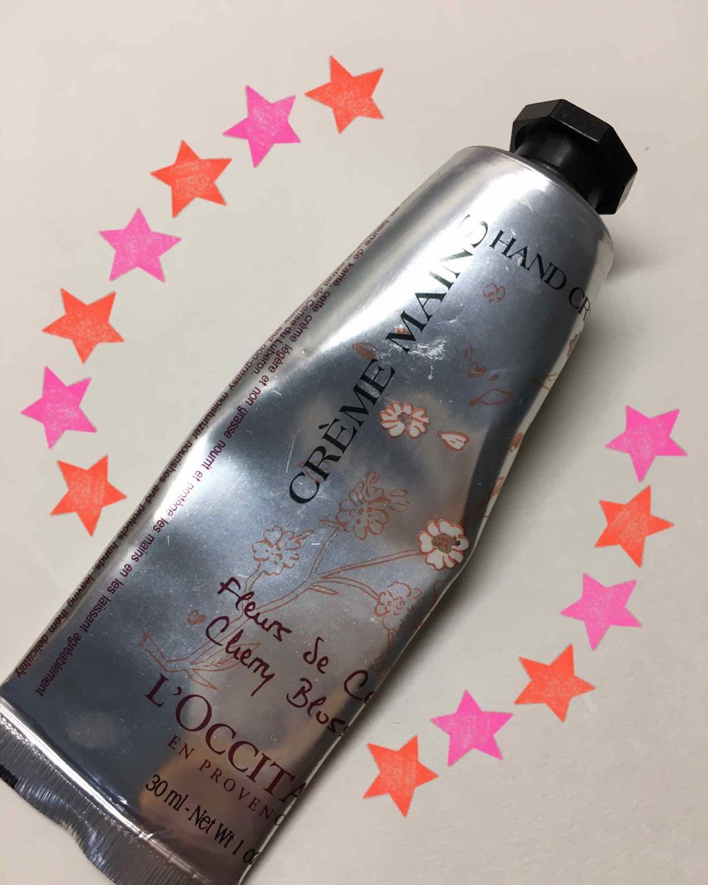 チェリーブロッサム ソフトハンドクリーム/L'OCCITANE/ハンドクリームを使ったクチコミ(1枚目)