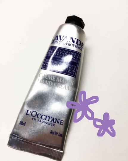 ラベンダー リラックスハンドクリーム/L'OCCITANE/ハンドクリームを使ったクチコミ(1枚目)