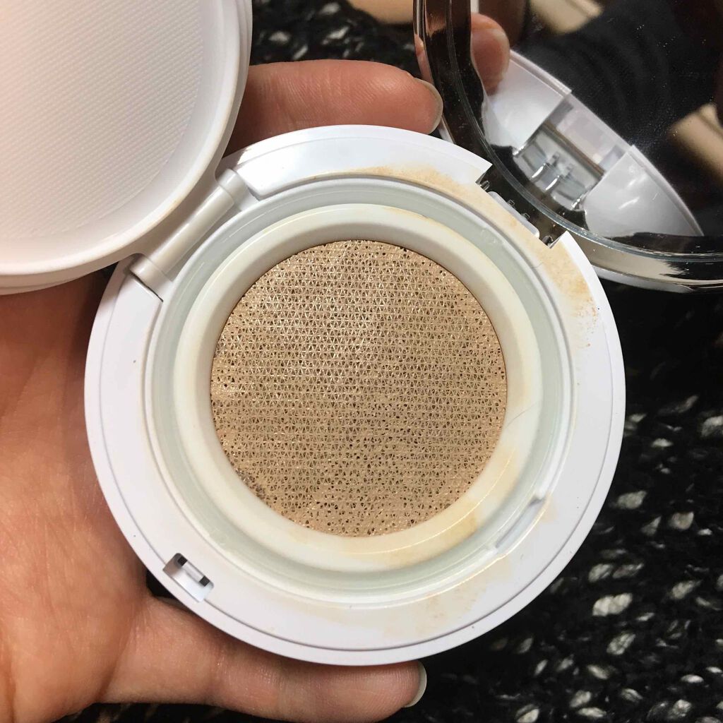 ブラン エクスペール クッションコンパクト 50/LANCOME/クッションファンデーションを使ったクチコミ（2枚目）