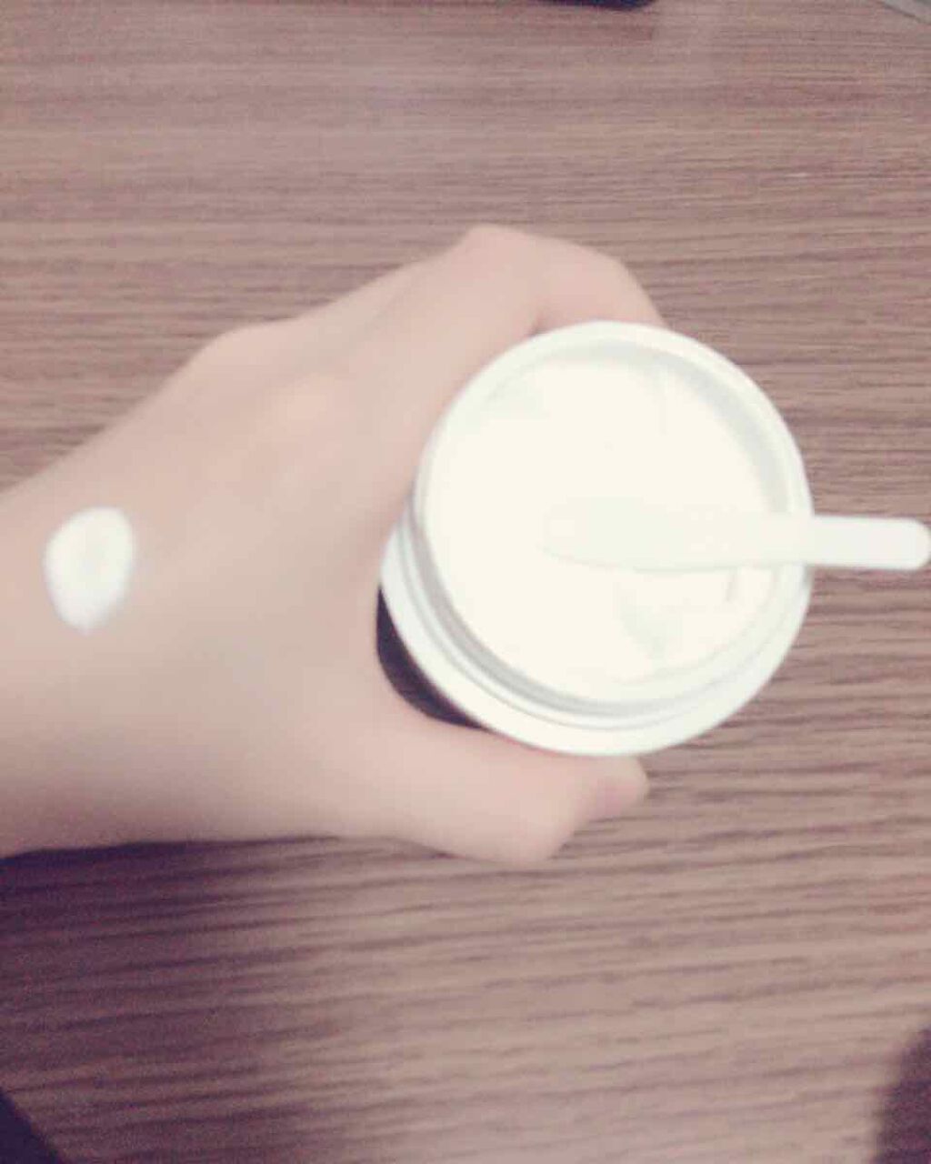 WHITE MILK CREAM/3CE/フェイスクリームを使ったクチコミ(3枚目)