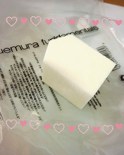 五角 スポンジ/shu uemura/パフ・スポンジを使ったクチコミ(1枚目)