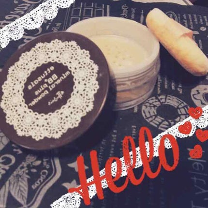 ettusais BB+プラスミネラルパウダーのクチコミ「【エテュセ BB+ミネラルパウダー(クリア)】
このお粉はクリアタイプで限定購入したものです.....」(1枚目)