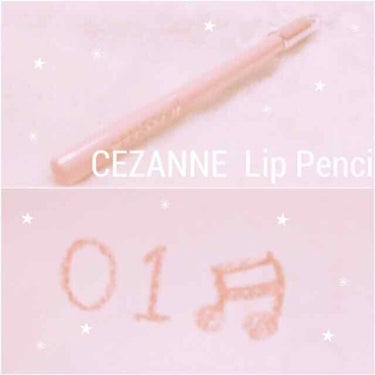 リップペンシル/CEZANNE/リップライナーを使ったクチコミ（1枚目）