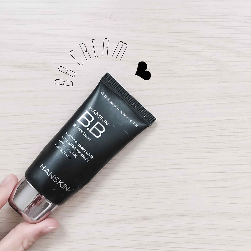 ハンスキン BBトータルクリームのクチコミ「✩ ハンスキン BBクリーム ✩

こちらはちょいお出かけ用で
使用しているんですが、
日焼け.....」（1枚目）
