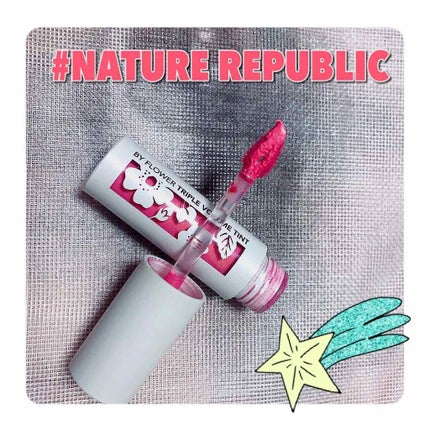 バイフラワー トリプルボリュームティント/ネイチャーリパブリック/口紅を使ったクチコミ(1枚目)