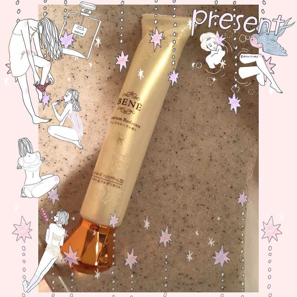 ベーネプレミアム ボディケア ジュエリーローズハンドクリームEX/ベーネ プレミアム(Bene Premium)/ハンドクリームを使ったクチコミ（1枚目）