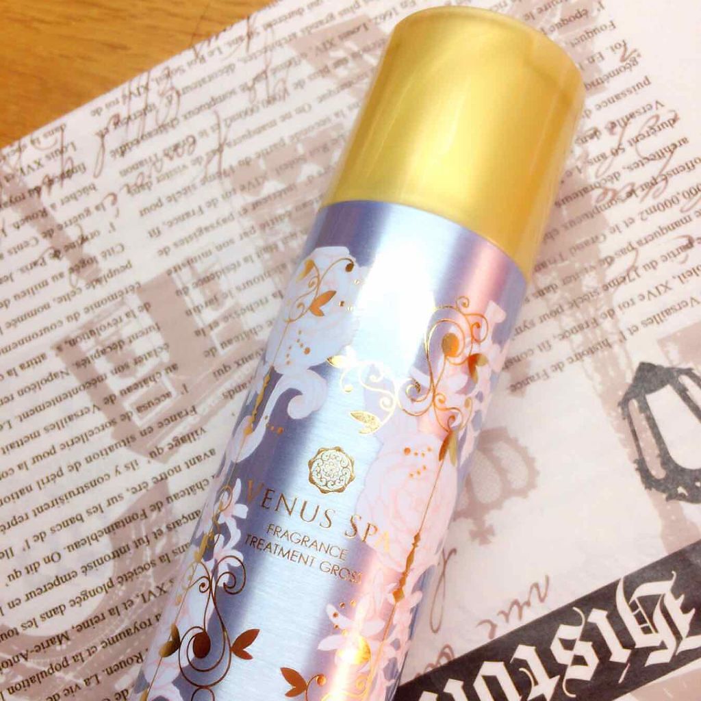 フレグランス トリートメント グロス ジャスミン&ホワイトカメリア/ヴィーナススパ/ヘアスプレーを使ったクチコミ(1枚目)