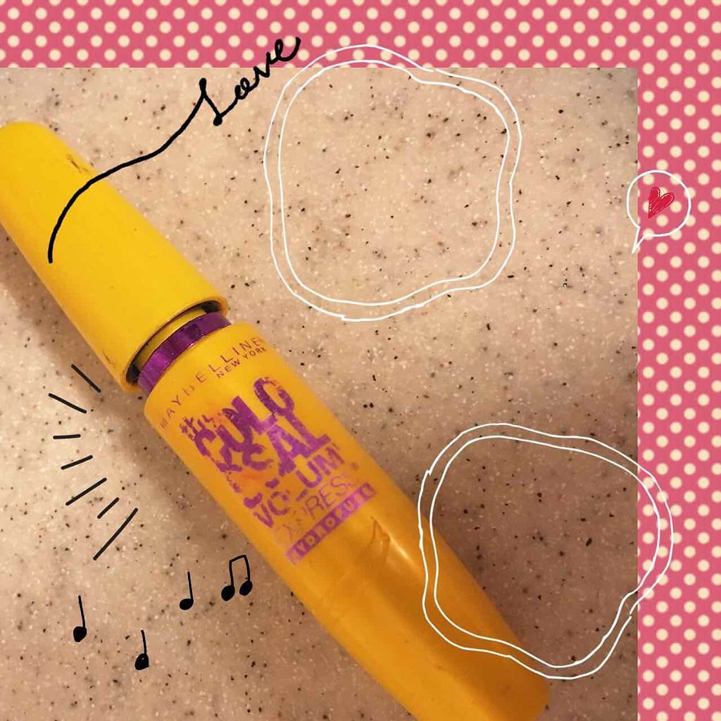 コロッサルボリュームエクスプレス/MAYBELLINE NEW YORK/マスカラを使ったクチコミ（1枚目）