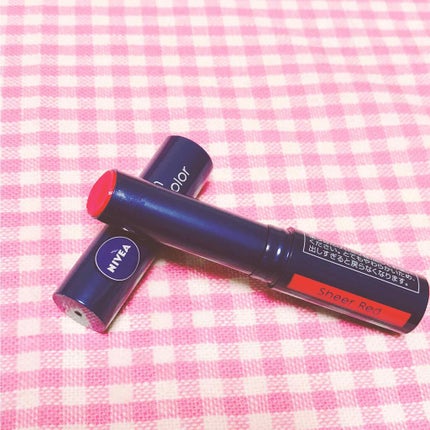 ニベア リッチケア&カラーリップ/ニベア/リップクリームを使ったクチコミ(1枚目)