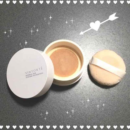 ミネラルシルクファンデーション(ケース・パフ付)/ヴァントルテ/パウダーファンデーションを使ったクチコミ(1枚目)