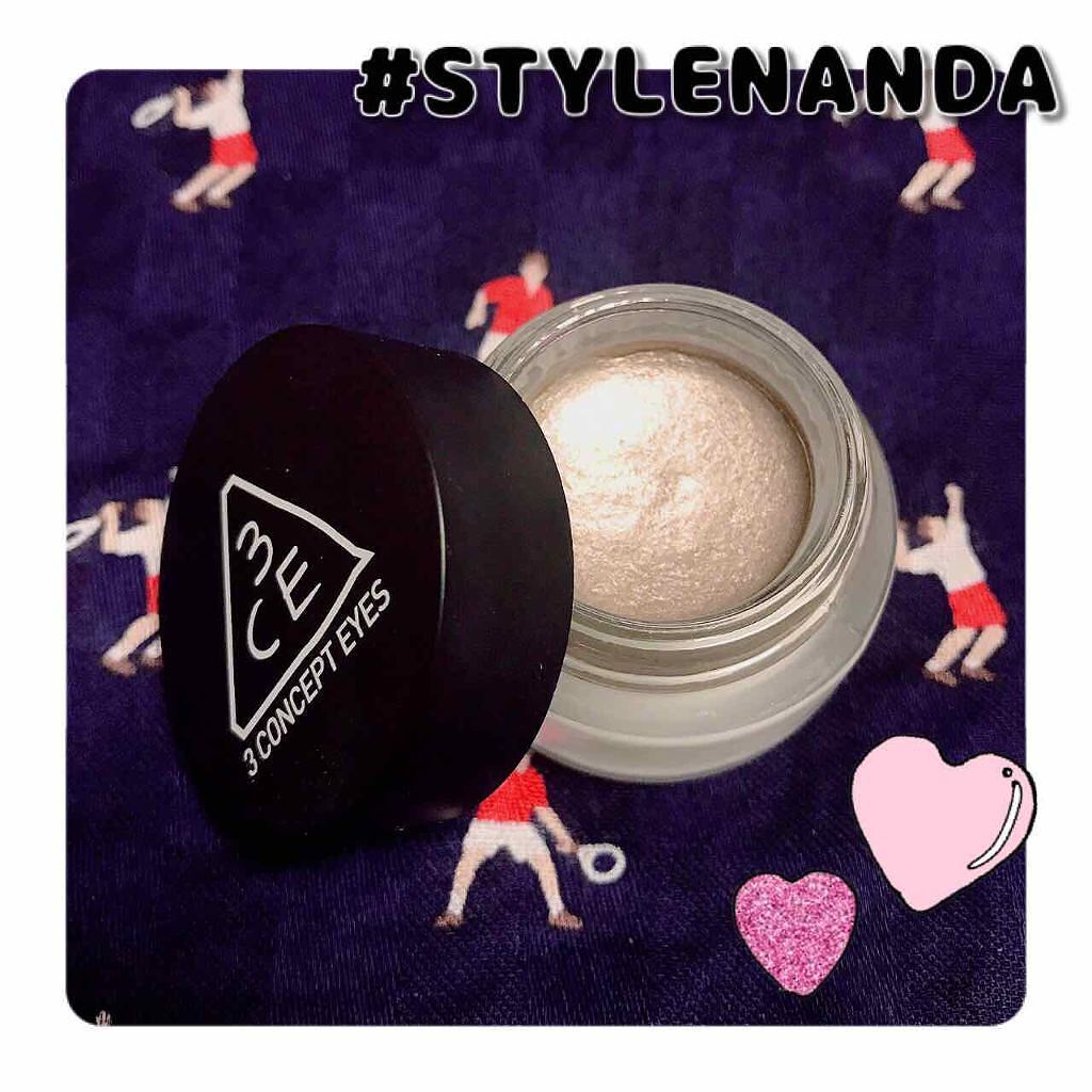 glam cream shadow/3CE/ジェル・クリームアイシャドウを使ったクチコミ(1枚目)