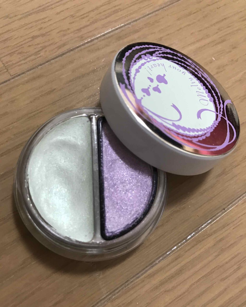 ハートメルティアイズ/インテグレート/ジェル・クリームアイシャドウを使ったクチコミ(1枚目)