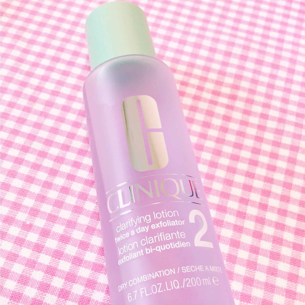 クラリファイング ローション 2/CLINIQUE/拭き取り化粧水を使ったクチコミ（2枚目）