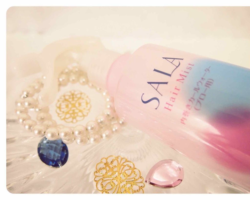 内巻きカールウォーター (ブロー用)/SALA/ヘアミストを使ったクチコミ（1枚目）