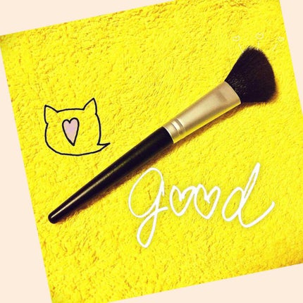 春姫 チークブラシ/DAISO/メイクブラシを使ったクチコミ(1枚目)