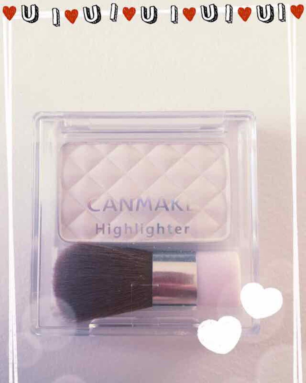 ハイライター/キャンメイク/パウダーハイライトを使ったクチコミ(1枚目)