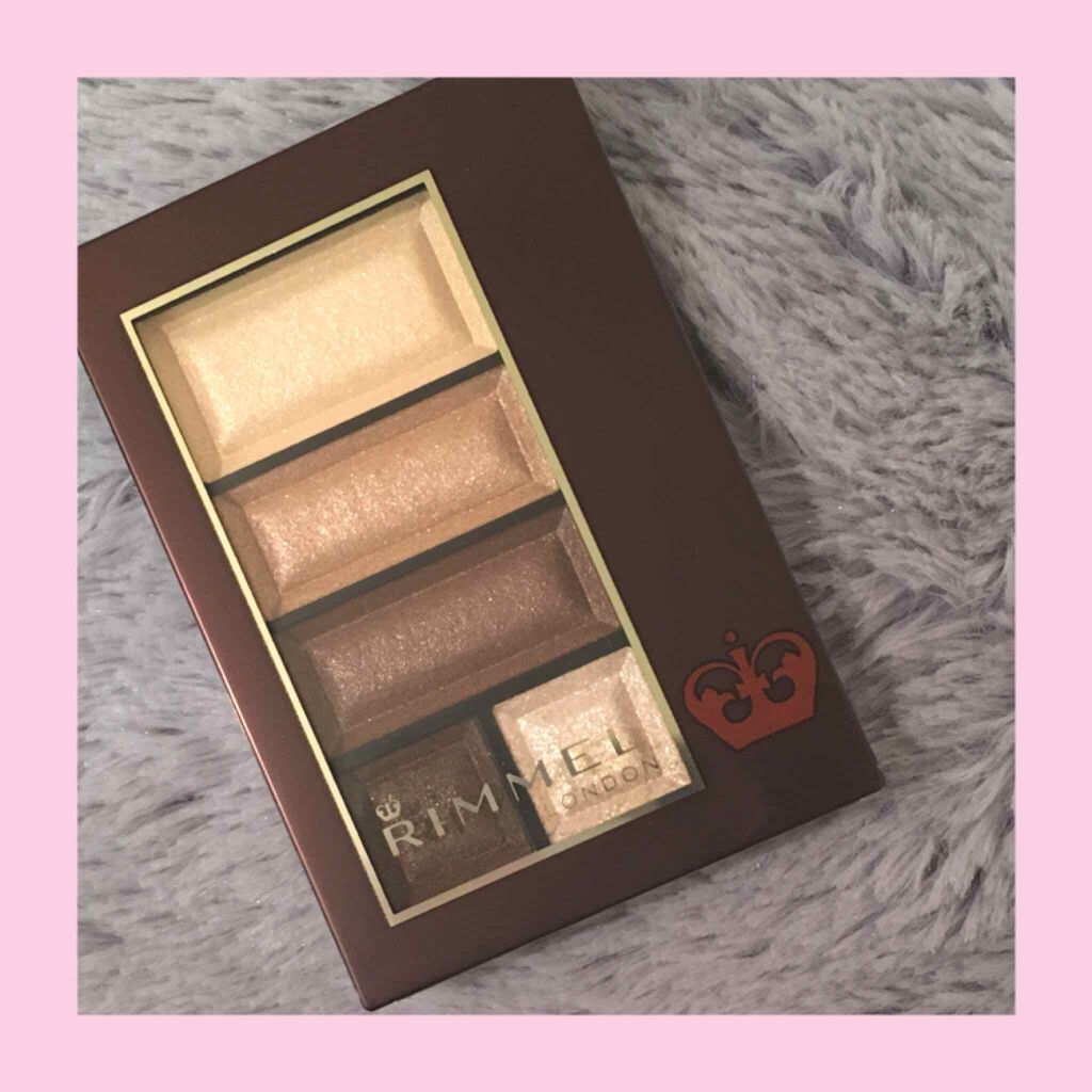 ショコラスウィート アイズ/リンメル ロンドン/アイシャドウパレットを使ったクチコミ(1枚目)