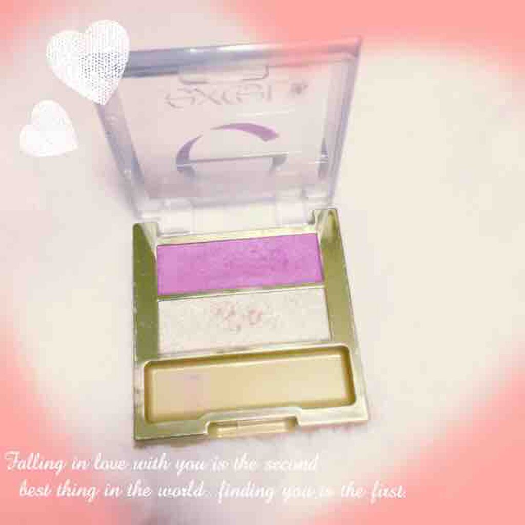 デュアルアイシャドウ N/excel/アイシャドウパレットを使ったクチコミ(1枚目)