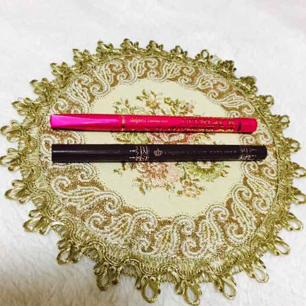 「密着アイライナー」しなやか筆リキッド/デジャヴュ/リキッドアイライナーを使ったクチコミ(1枚目)