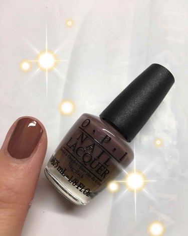 OPI ネイルラッカー YOU DON'T KNOW JACQUES
こちらミニサイズになります😉💕
こちらかなり冒険のお色なのでまずはミニサイズで 笑
ベージュ系、カーキ系、ブラック系のお洋服の時に着