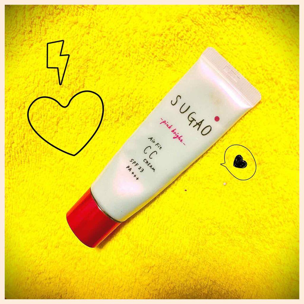 AirFitCCクリーム ピンクブライト/SUGAO®/CCクリームを使ったクチコミ(1枚目)