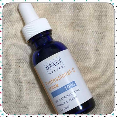 ■OBAGI Professional-C serum 10%30ml
オバジ プロフェッショナルCセラム 並行輸入
¥5540 ネット購入なので変動あり

■使い始めて半年近くになります。
朝晩2滴ず