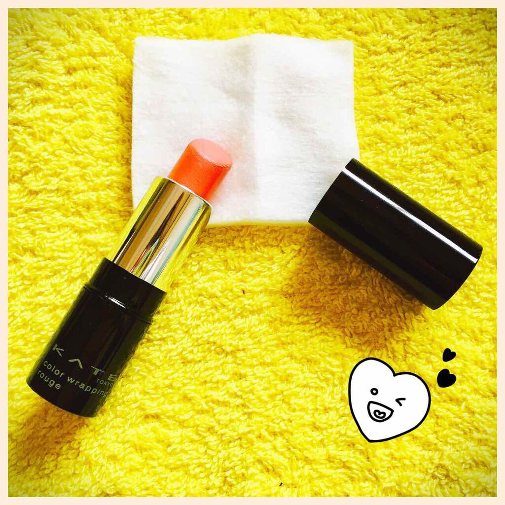 カラーラッピングルージュ/KATE/口紅を使ったクチコミ(1枚目)