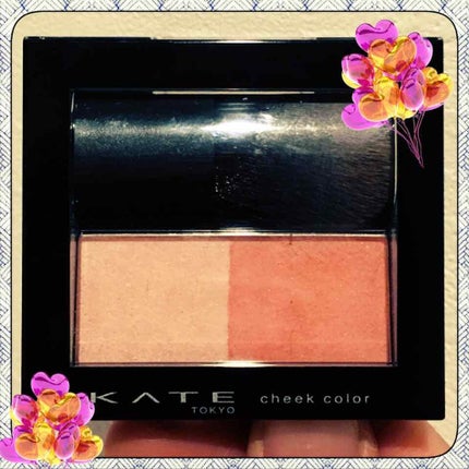 チークカラーS/KATE/パウダーチークを使ったクチコミ(1枚目)