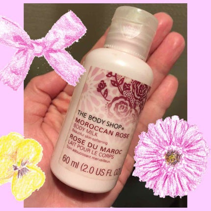 モロッカンローズ ボディミルク/THE BODY SHOP/ボディミルクを使ったクチコミ(1枚目)