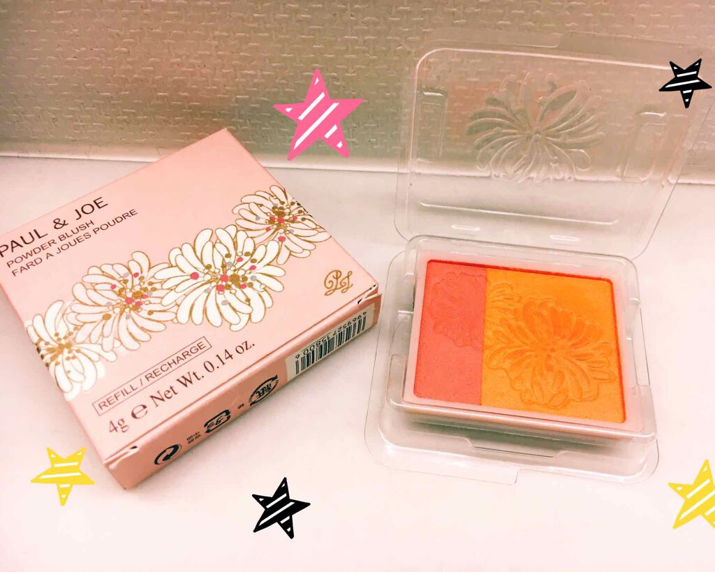 パウダー ブラッシュ/PAUL & JOE BEAUTE/パウダーチークを使ったクチコミ(1枚目)