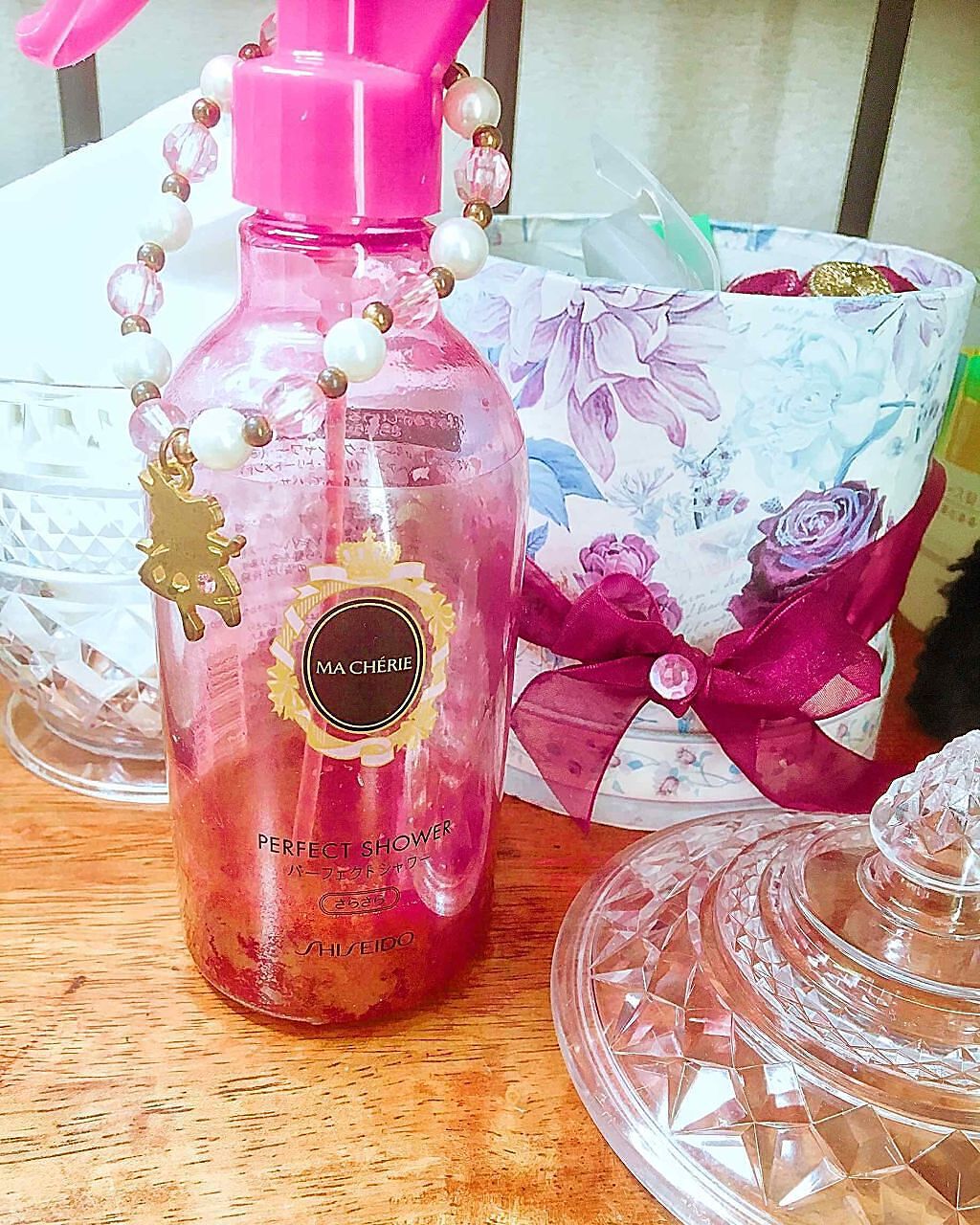 パーフェクトシャワー(ウエーブ) EX/MACHERIE/ヘアミストを使ったクチコミ（1枚目）