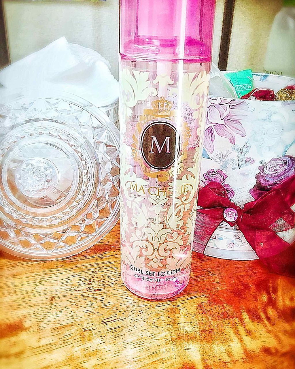 カールセットローション EX/MACHERIE/ヘアスプレーを使ったクチコミ(1枚目)