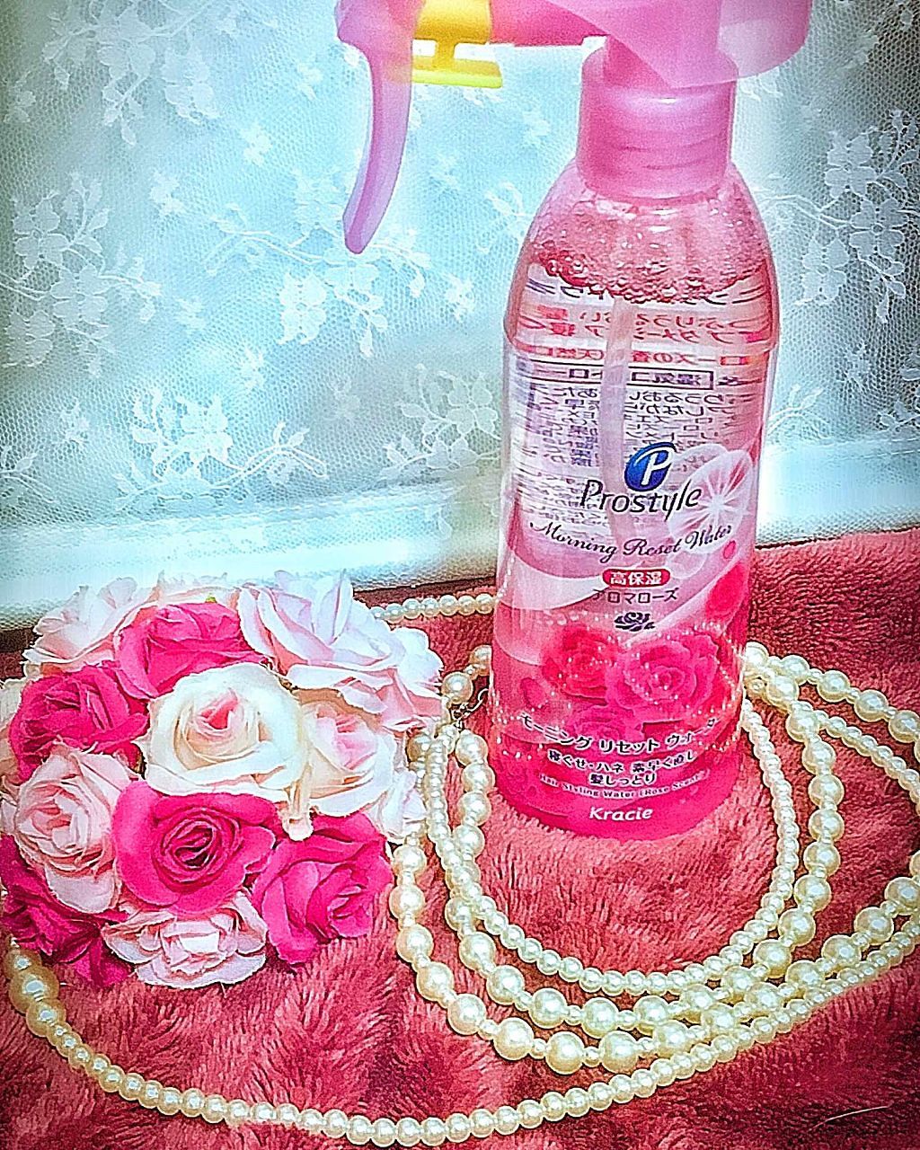 モーニングリセットウォーター アロマローズの香り(旧)/プロスタイル/ヘアミストを使ったクチコミ(1枚目)