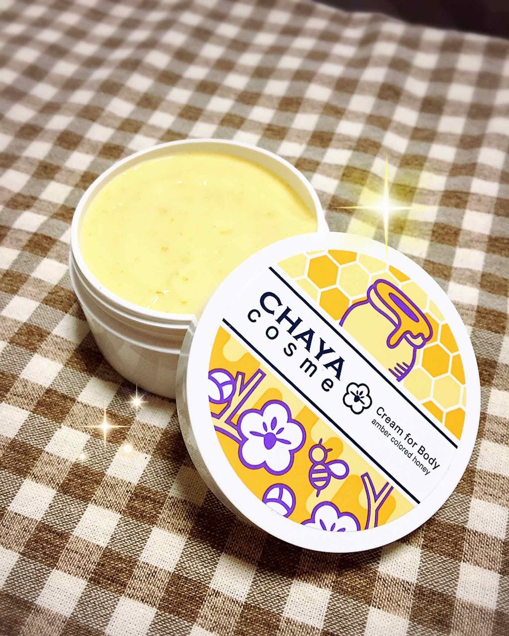 ビューティプランニング 茶屋コスメ クリームフォーボディ琥珀色の蜂蜜の香り