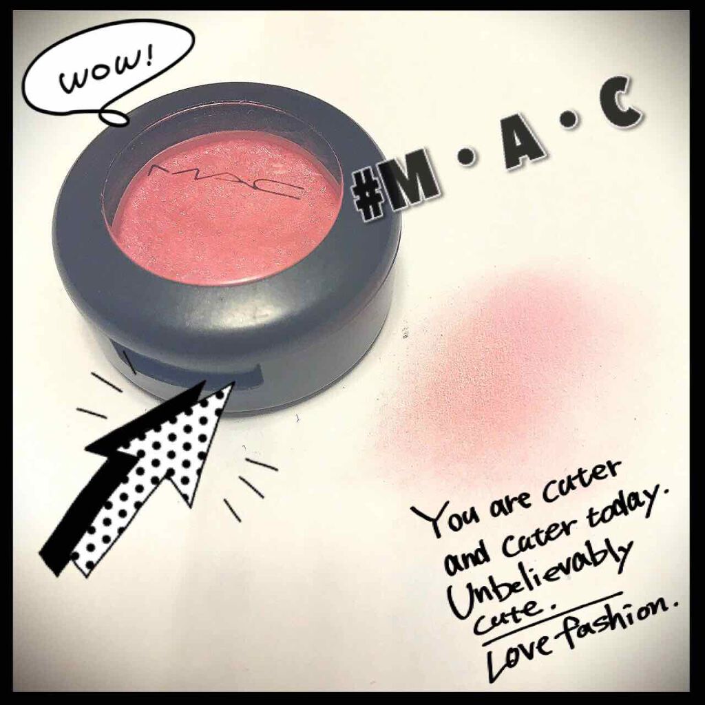 スモール アイシャドウ/M・A・C/単色アイシャドウを使ったクチコミ(1枚目)