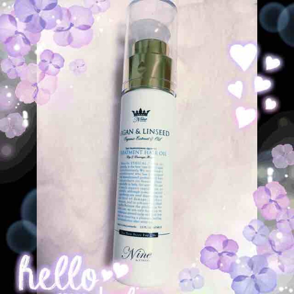 Nine by ETHICALナイン バイ エシカル ARG＆LIN ダメージ ヘアオイル