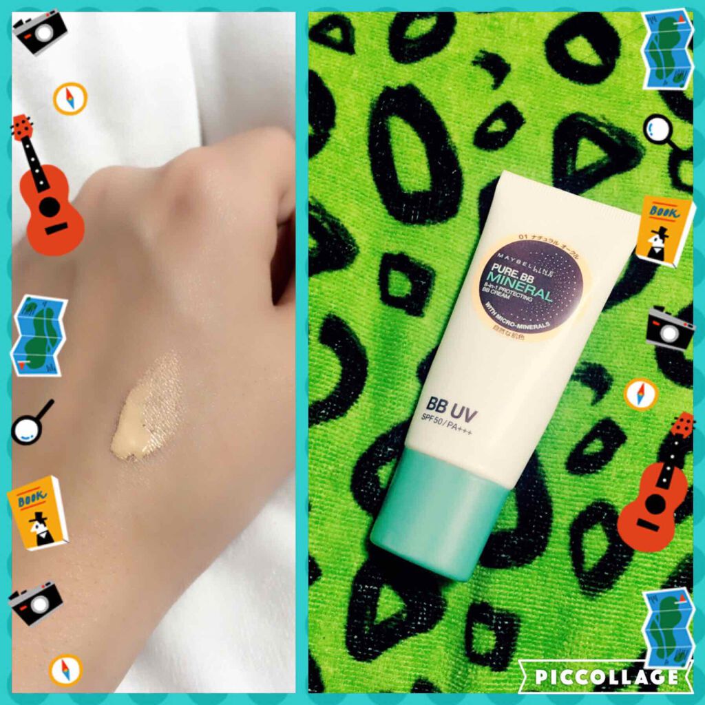 ピュアミネラル BB クリーム UV/MAYBELLINE NEW YORK/BBクリームを使ったクチコミ(1枚目)