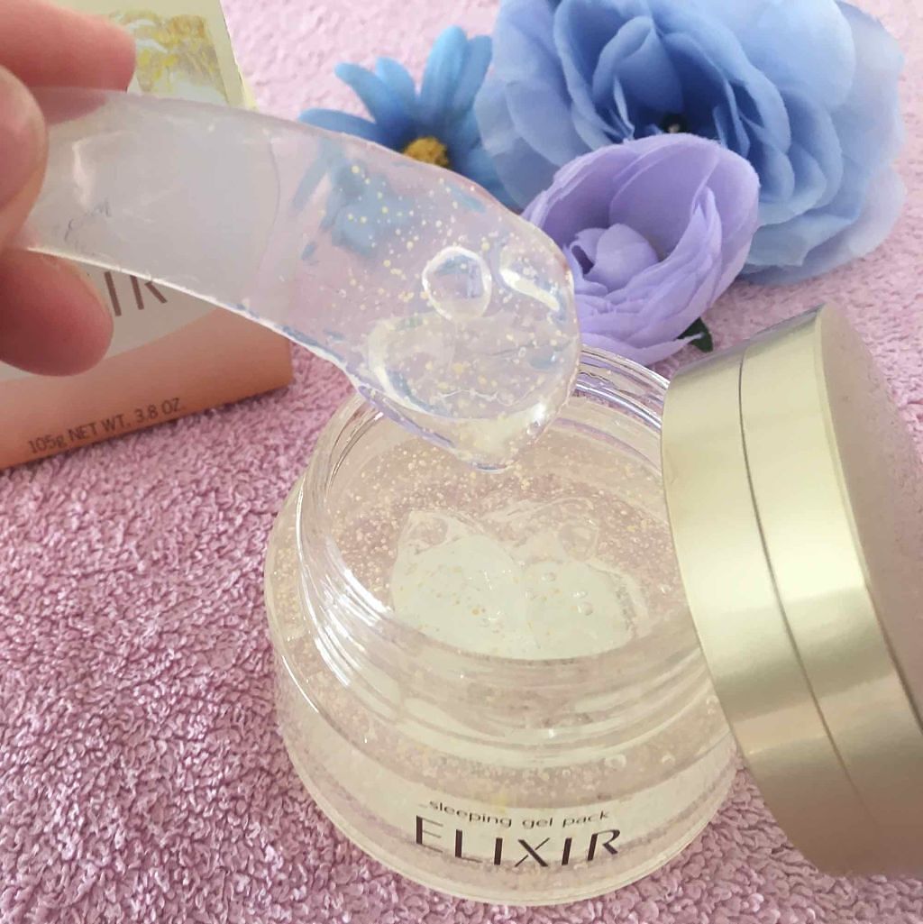 シュペリエル スリーピングジェルパック W/エリクシール/フェイスクリームを使ったクチコミ（1枚目）