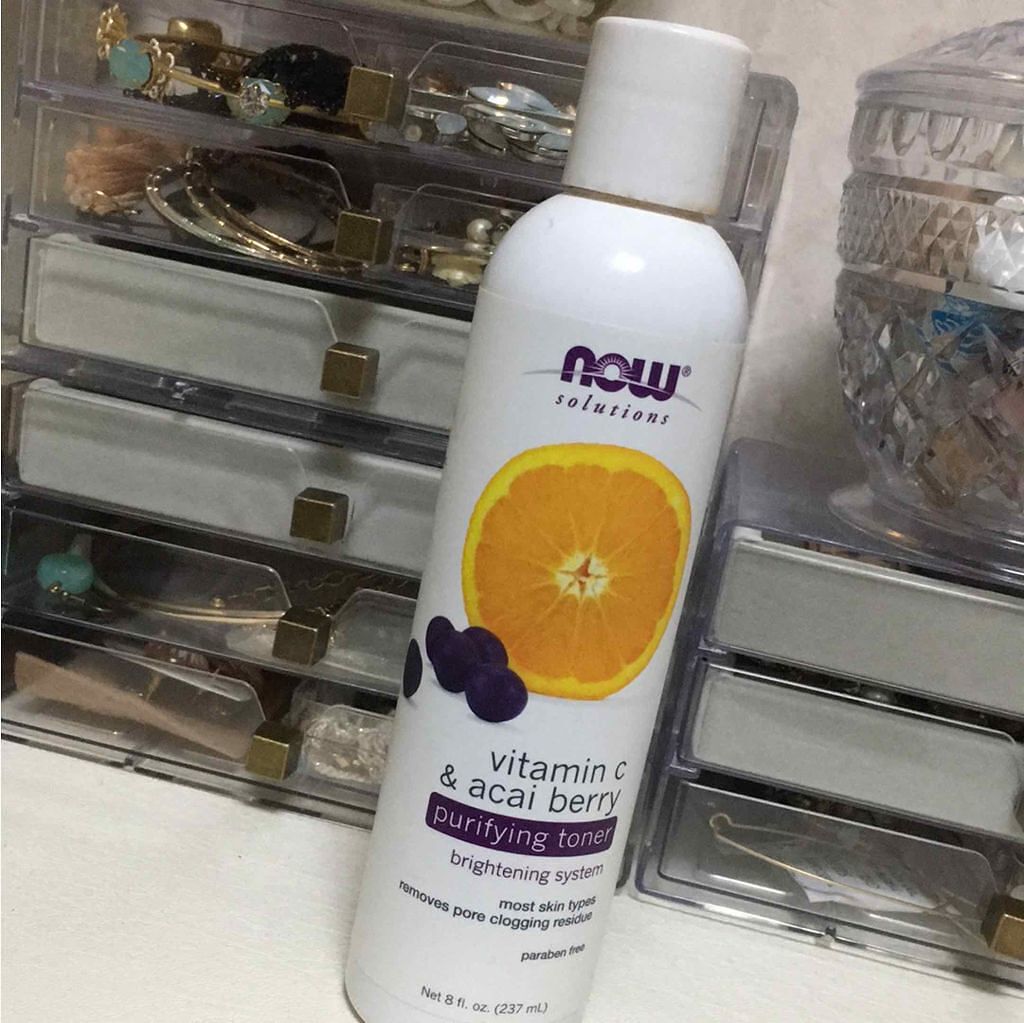 Vitamin C & Acai Berry Purifying Toner/Now Foods/化粧水を使ったクチコミ（1枚目）