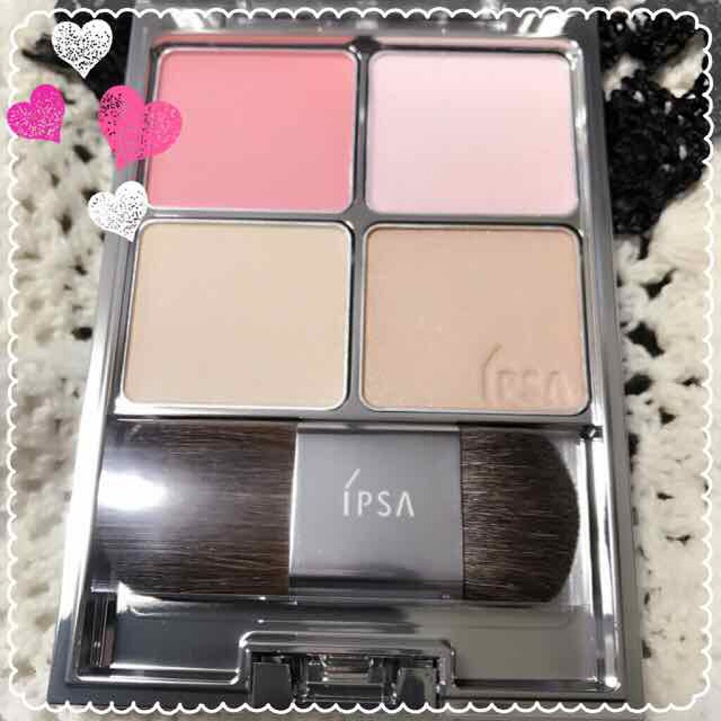 フェイスカラー デザイニングパレット/IPSA/プレストパウダーを使ったクチコミ(1枚目)