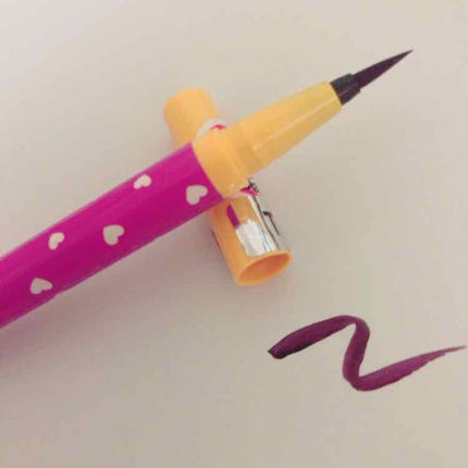 ワンダフルカラーアイライナー/Queen's Key(クイーンズキー)/リキッドアイライナーを使ったクチコミ(1枚目)