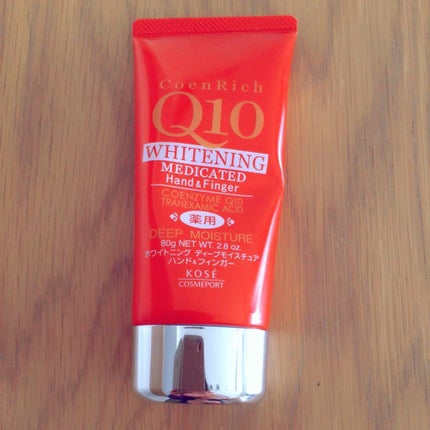薬用ホワイトニング ハンドクリーム ディープモイスチュア/コエンリッチQ10/ハンドクリームを使ったクチコミ(1枚目)