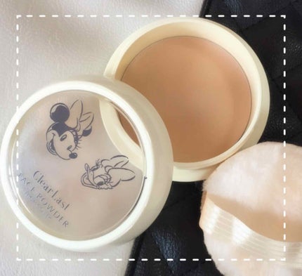 フェイスパウダー ハイカバー 白肌オークル/クリアラスト/プレストパウダーを使ったクチコミ(1枚目)