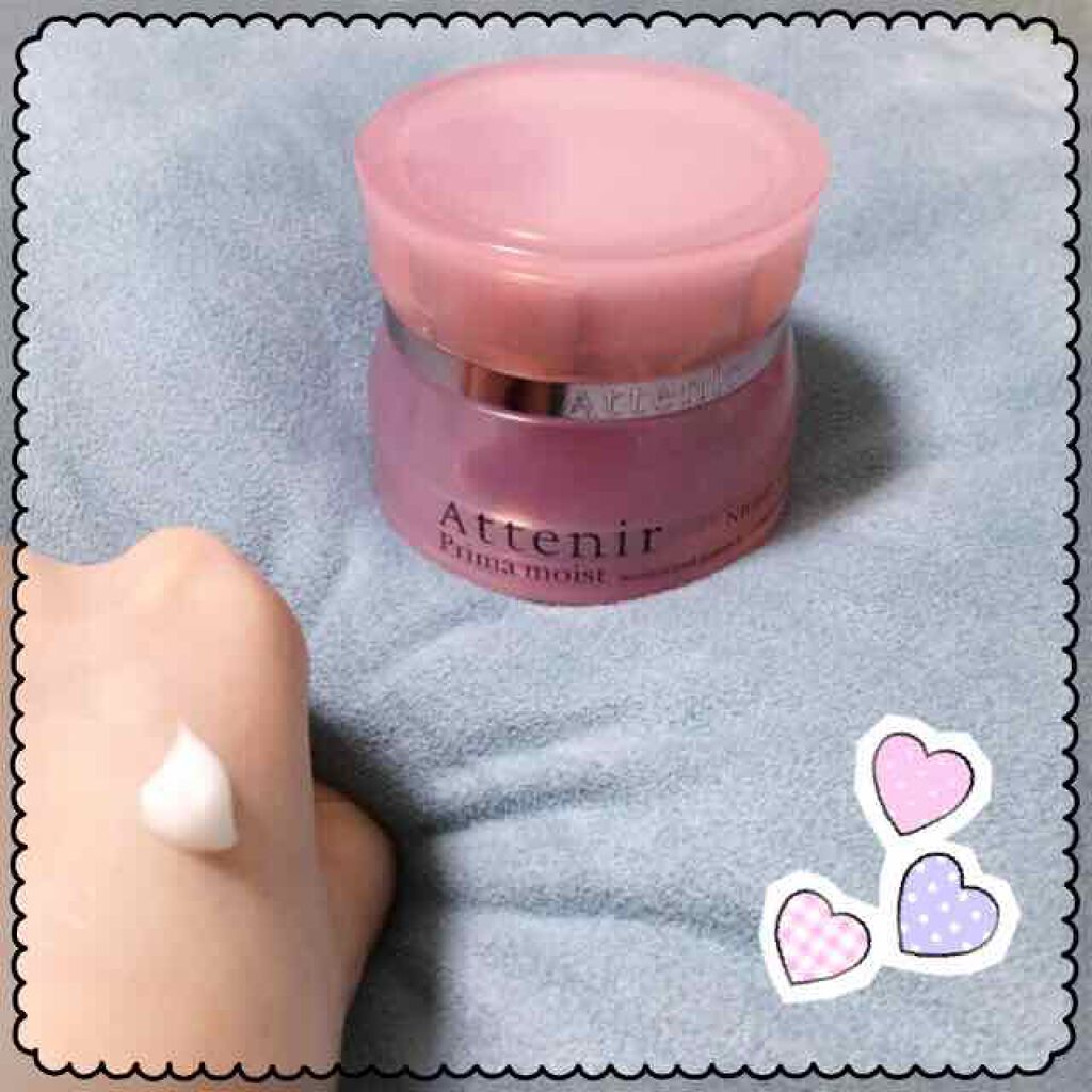 プリマモイスト ナイトクリーム/アテニア/フェイスクリームを使ったクチコミ（1枚目）