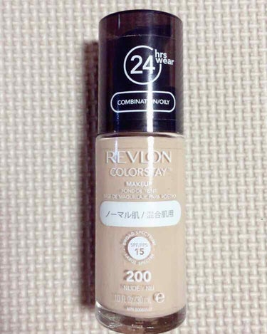 カラーステイ メイクアップ/REVLON/リキッドファンデーションを使ったクチコミ（1枚目）