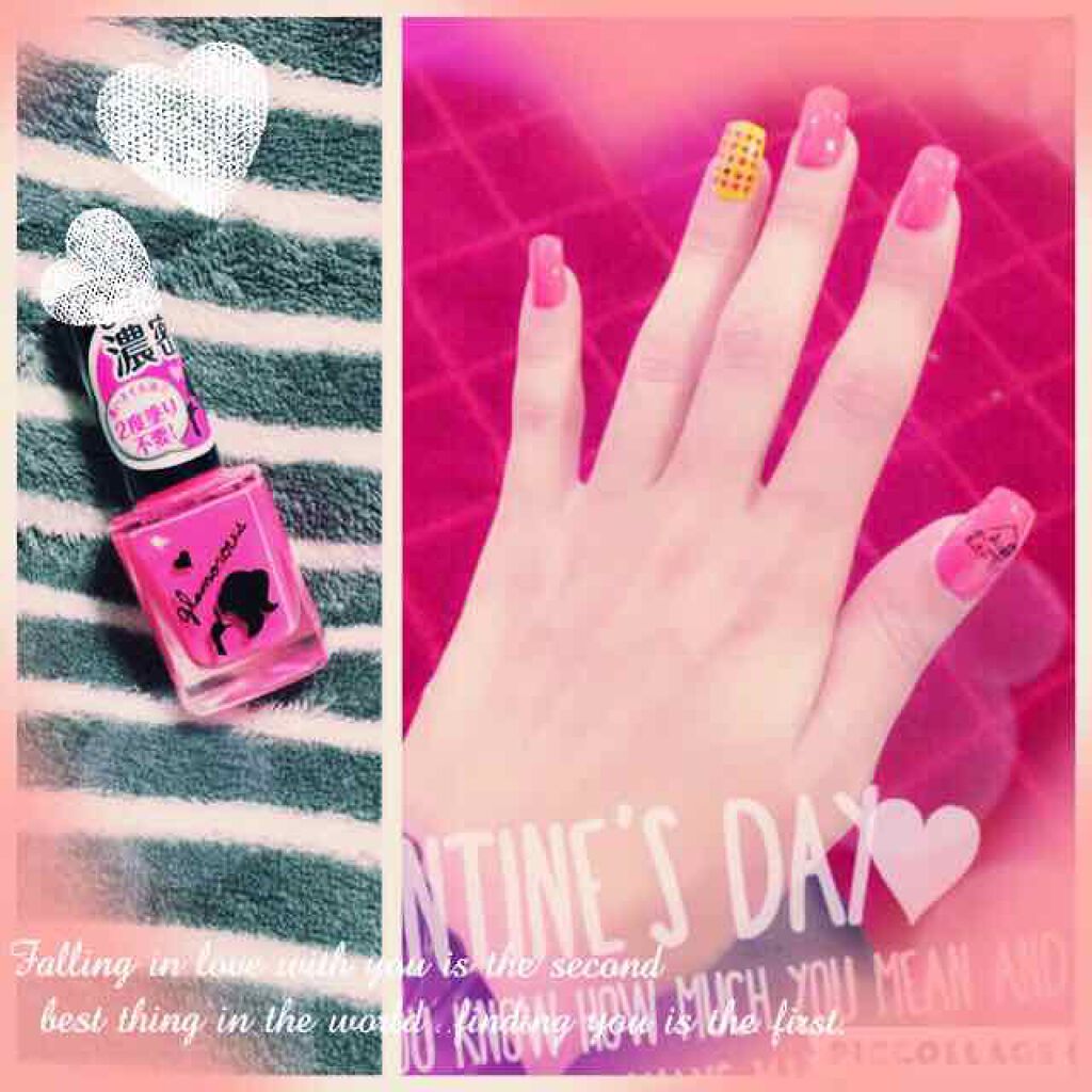 AT濃密グラマラス/セリア/マニキュアを使ったクチコミ(1枚目)